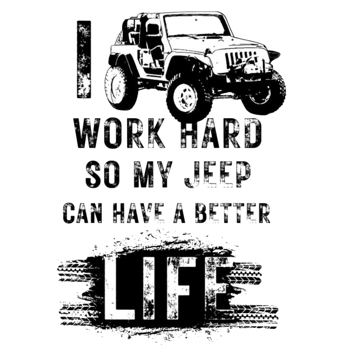 I WORK HARD